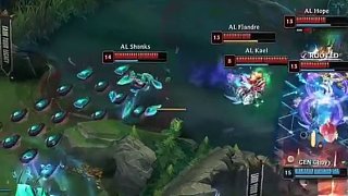 这必须是标志性的加里奥！ faker + Oner 成功覆盖了下路， T1 在没有任何危险的情况下赢得了第一场比赛